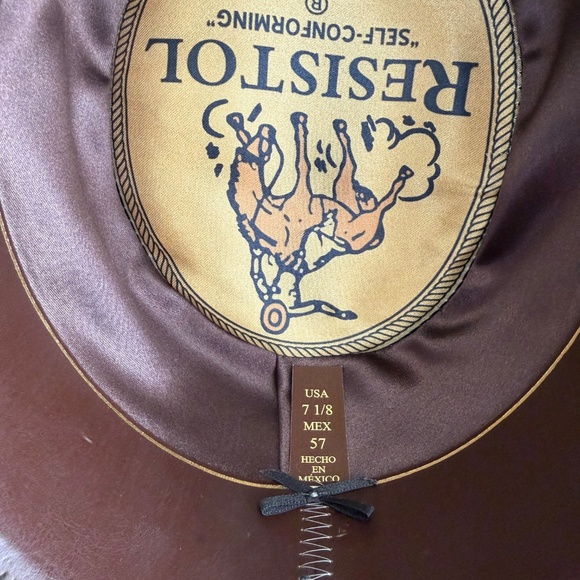 Allan’s Boots Texas Western Hat – Like New / Never Worn main image 6